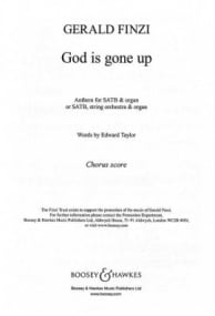 Finzi: God Is Gone Up SATB published by Boosey & Hawkes