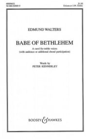 Walters: Babe of Bethlehem SS published by Boosey & Hawkes