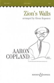 Copland: Zion's Walls SSAA published by Boosey & Hawkes