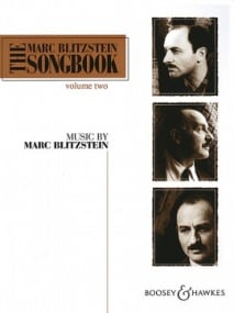 Blitzstein: The Marc Blitzstein Songbook Volume 2 published by Boosey & Hawkes