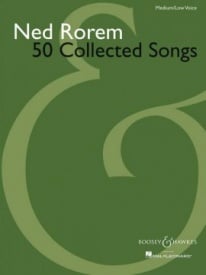 Rorem: 50 Collected Songs for Medium/Low Voice published by Boosey & Hawkes