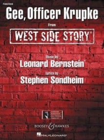 Bernstein: Gee Officer Krupke ''West Side Story'' published by Boosey & Hawkes