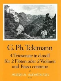 Telemann: Trio Sonata in D minor TWV42:d2 published by Amadeus
