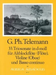 Telemann: Trio Sonata in D minor TWV42:d7 published by Amadeus