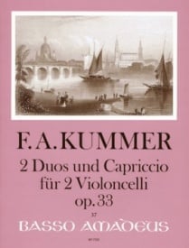 Kummer: 2 Duos and Capriccio for 2 Cellos published by Amadeus