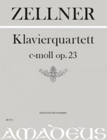 Zellner: Piano Quartet is C minor Opus 23 published by Amadeus
