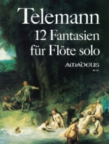 Telemann: 12 Fantasias for Flute published by Amadeus