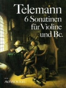 Telemann: 6 Sonatinas for Violin published by Amadeus