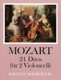 Mozart: 24 Duos for 2 Cellos published by Amadeus