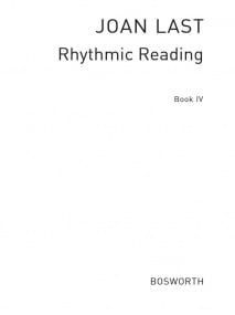 Last: Rhythmic Reading Book 4 for Piano published by Bosworth