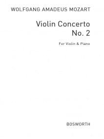 Mozart: Concerto No 2 in D K211 for Violin published by Bosworth