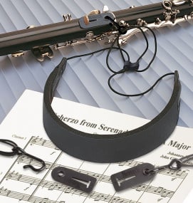 Neotech C.E.O Comfort Clarinet Strap - Regular Black