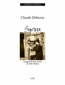 Debussy: Syrinx for Bass Clarinet published by Emerson