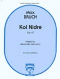 Bruch: Kol Nidre Opus 47 for Viola published by Fischer
