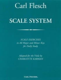Flesch: Scale System for Viola published by Carl Fischer