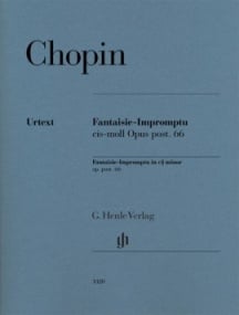 Chopin: Fantasie Impromptu in C# Minor Opus 66 for Piano published by Henle