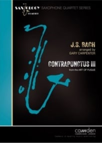 Bach: Contrapunctus III for Saxophone Quartet published by Camden