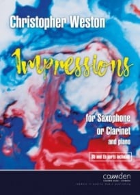 Weston: Impressions for Saxophone or Clarinet published by Camden