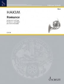 Hakim: Romance for Horn in F published by Schott