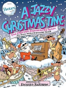 A Jazzy Christmas Time - Violin published by Cramer (Book & CD)