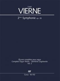 Vierne: Symphonie No. 2 Opus 20 for Organ published by Carus Verlag