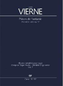 Vierne: Pieces de Fantaisie Suite No 1 Opus 51 for Organ published by Carus