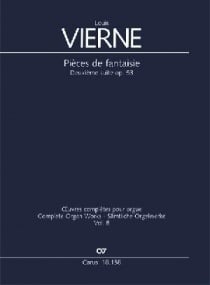 Vierne: Pieces de Fantaisie Suite No 2 Opus 53 for Organ published by Carus