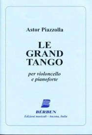Piazzolla: Le grand tango for Cello published by Berben