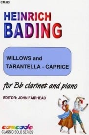 Bading: Willows and Tarantella for Clarinet published by Cascade