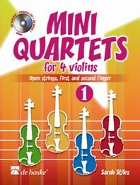 Stiles: Mini Quartets for 4 Violins Book 1 published by de Haske