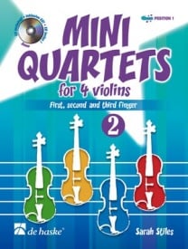 Stiles: Mini Quartets Volume 2 for 4 violins published by De haske