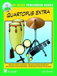 Bomhof: Quartopus Extra, 3 easy quartets for percussion published by De Haske