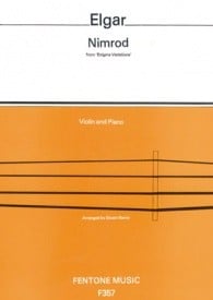 Elgar: Nimrod for Violin published by Fentone