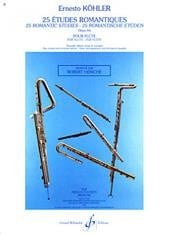 Kohler: 25 Etudes Romantiques Opus 66 for Flute published by Billaudot
