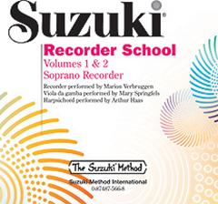 Suzuki Recorder School Volume 1 & 2 (CD Only)