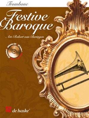 Festive Baroque - Trombone published by De Haske (Book & CD)
