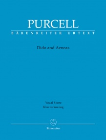 Purcell: Dido & Aeneas published by Barenreiter - Vocal Score