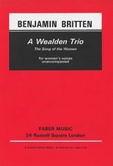 Britten: A Wealden Trio SSA published by Faber