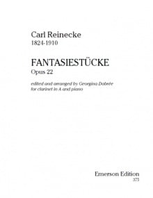 Reinecke: Fantasiestucke Opus 22 for Clarinet published by Emerson