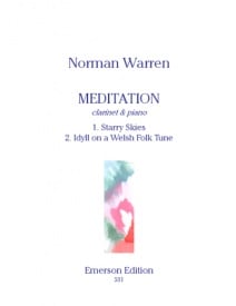 Warren: Meditation for Clarinet published by Emerson
