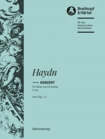Haydn: Concerto in C Hob VIIg/C1 for Oboe published by Breitkopf