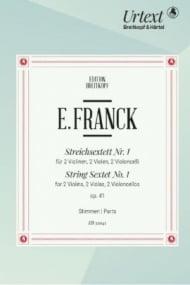 Franck: String Sextet No. 1 in Eb major published by Breitkopf