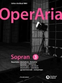 OperAria Soprano Volume 3 published by Breitkopf (Book & CD)