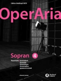 OperAria Soprano Volume 4 published by Breitkopf (Book & CD)