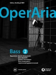 OperAria Bass Volume 2 published by Breitkopf (Book/Online Audio)