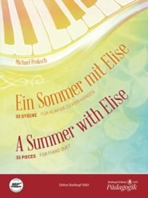 Proksch: A Summer with Elise for Piano Duet published by Breitkopf