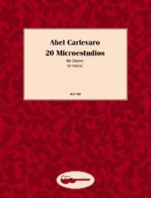 Carlevaro: 20 Microestudios for Guitar published by Chanterelle