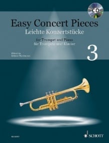 Easy Concert Pieces 3 - Trumpet published by Schott (Book & CD)