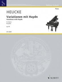 Heucke: Variations with Haydn for Piano published by Schott