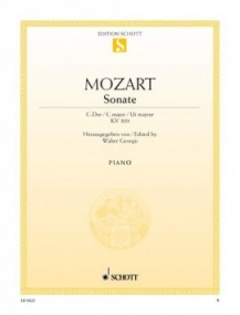 Mozart: Sonata in C K309 for Piano published by Schott
